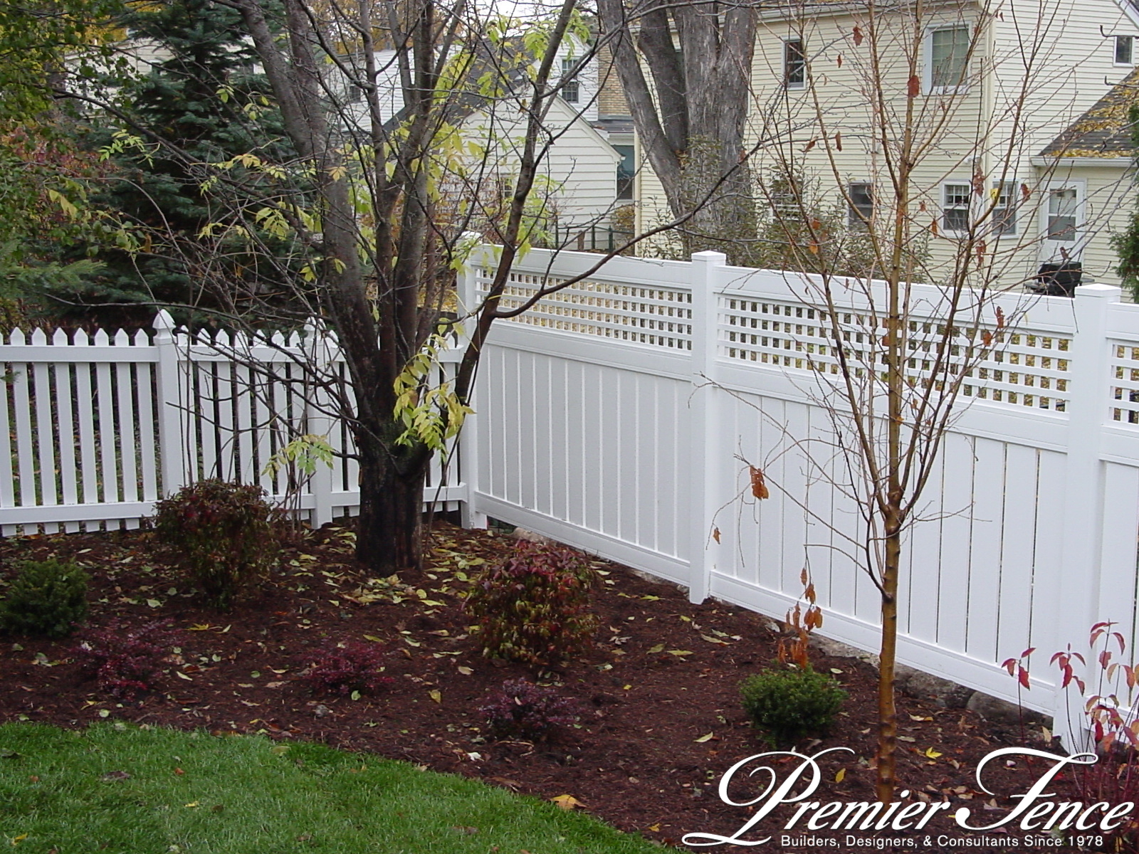 Special Vinyl Applications Premier Fence Inc. Fence Minneapolis St