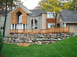 western red cedar wood picket fence around backyard aesthetic wood fence contractor st paul twin cities premier fence